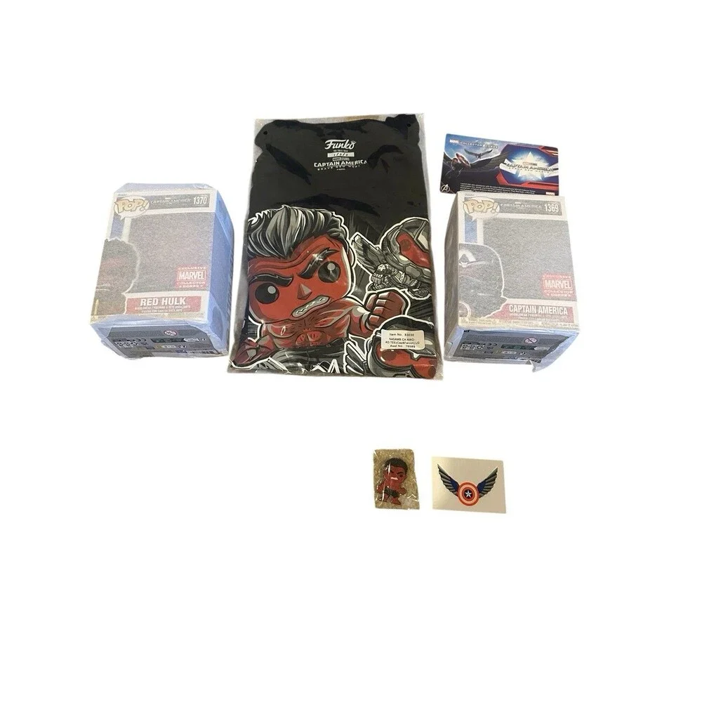 Funko Marvel Captain America Brave New World Collector Corp Mystery Box Red Hulk